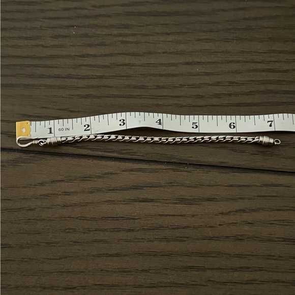 Elegant Bali 925 Women's Jewelry Set Necklace 16.25” Bracelet 7” - Picture 9 of 9